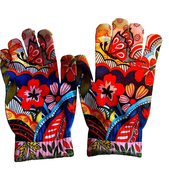 NWT FUNKY FUN LIGHTWEIGHT GLOVES SIZE MEDIUM-LARGE - Picture 1 of 5